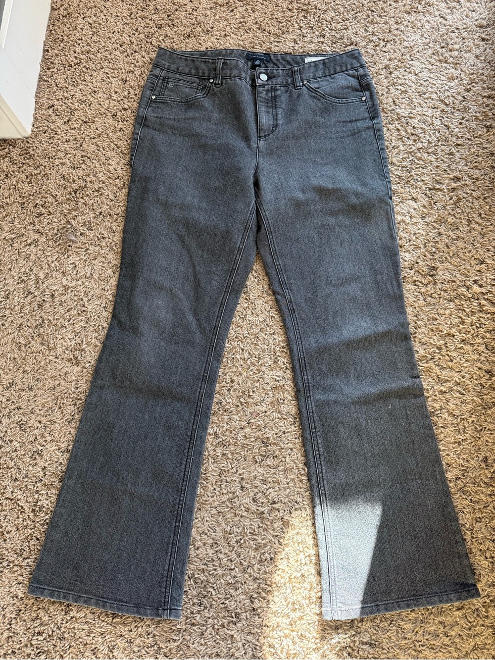 Tommy Hilfiger Dark Gray Flare Jeans